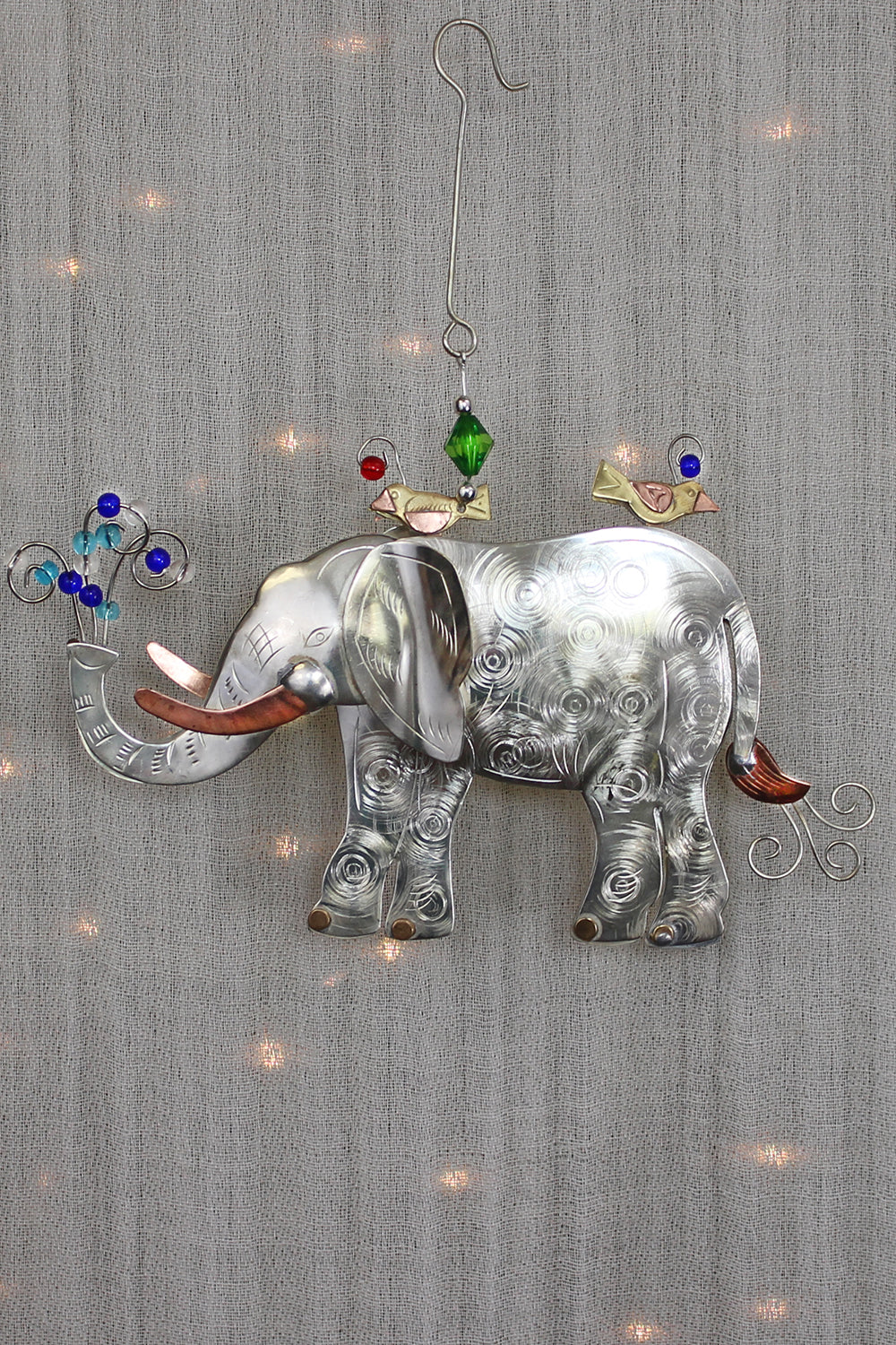 Eddie the Elephant Fair Trade Ornament 04938