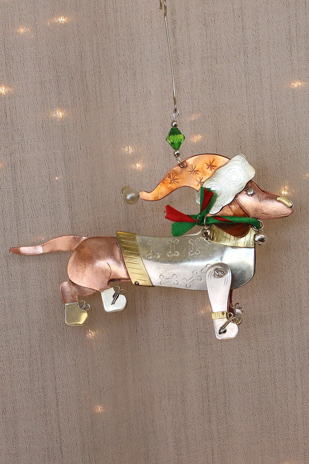 Dasher the Dachshund Fair Trade Ornament 04991