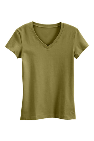 Women's Organic V-neck T-shirt (Discontinued Color)
