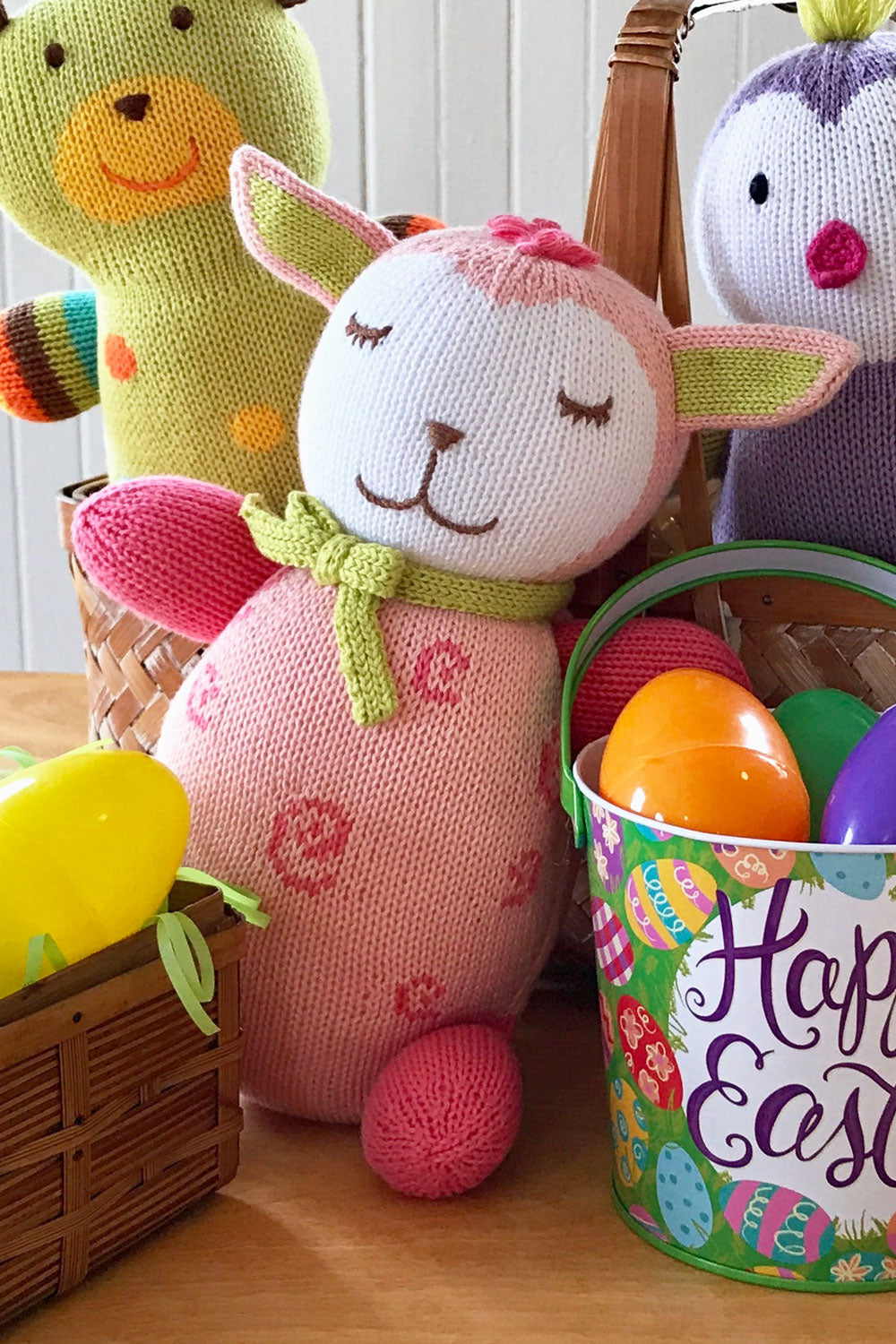Indigo stuffed bunny top