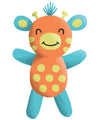 jiffy the giraffe organic cotton stuffed animal - ethically made - fair trade - fair indigo - joobles