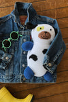 pip the dog organic cotton stuffed animal - ethically made - fair trade - fair indigo - joobles